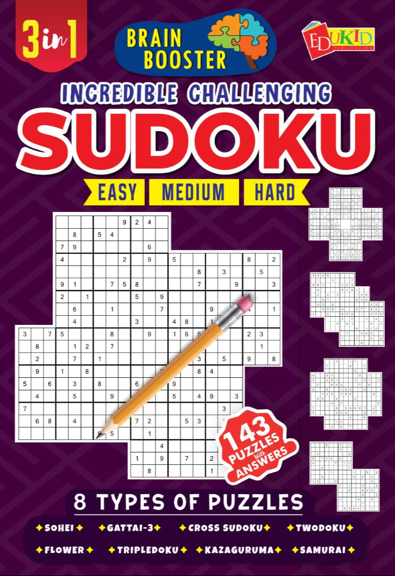 Incredible Challenging Sudoku (Brain Booster)