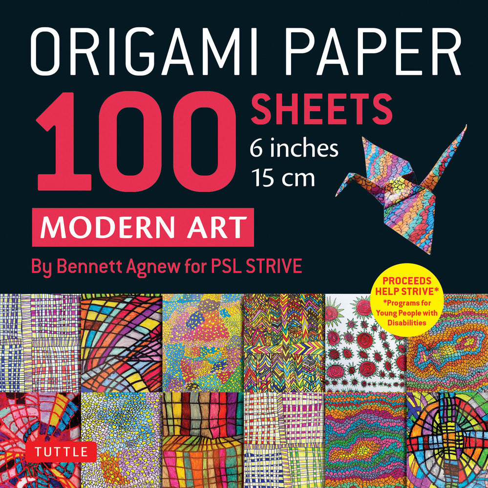 Origami Paper - Abstract Patterns - 8 1/4 - 48 Sheets: Tuttle Origami Paper: High-Quality Large Origami Sheets Printed with 12 Different Designs: Instructions for 6 Projects Included