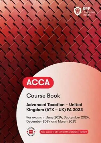ACCA 2024 Advanced Taxation FA 2023: Workbook [Pre-Order] - MPHOnline.com