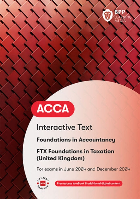 FIA 2024 FTX Foundations in Taxation FA 2023: Interactive Text [Pre-Order] - MPHOnline.com
