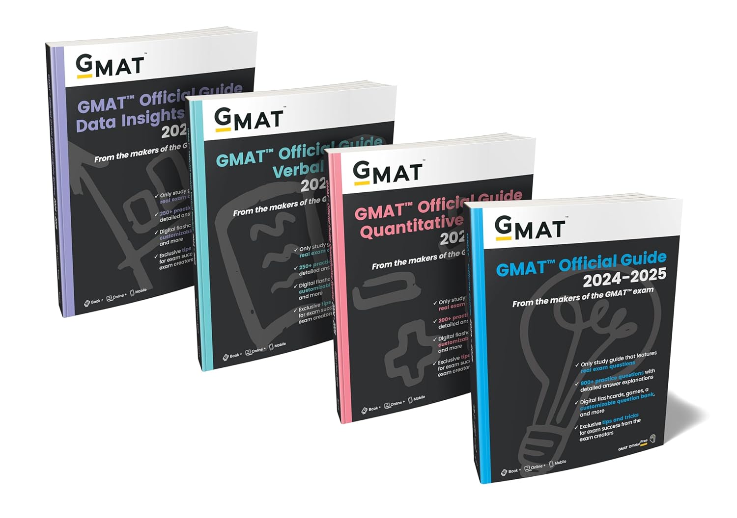 GMAT Official Guide 20242025 Bundle Books + Online Question Bank