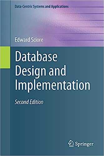 Database Design And Implementation: Second Edition (2020) (Data-Centri ...