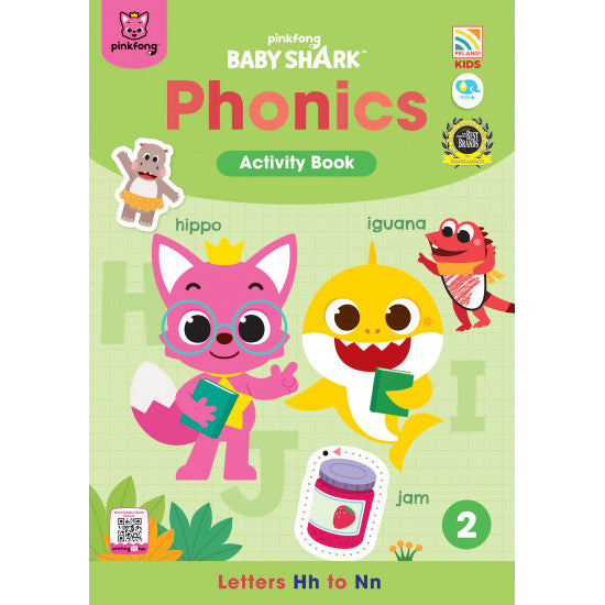 Pinkfong Baby Shark Phonics - Baby Shark Phonics Activity Book 2