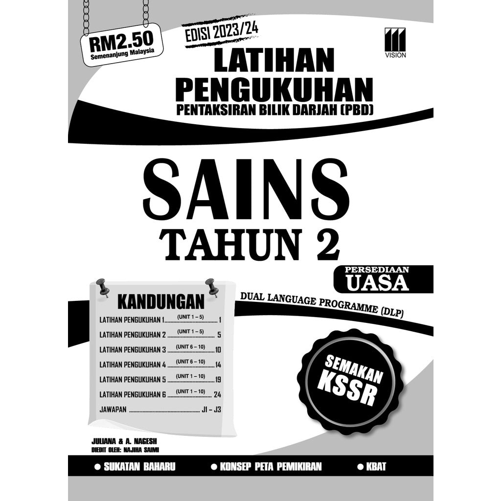 Latihan Pengukuhan Edisi 2023 KSSR Sains Tahun 2 – MPHOnline.com