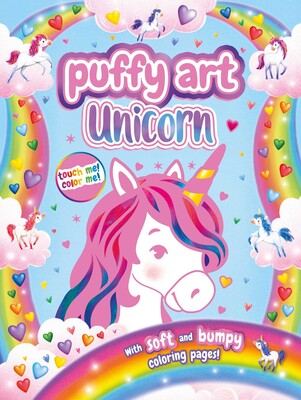 Unicorn Puffy Art - MPHOnline.com