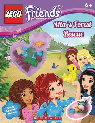 Lego friends best sale activity book