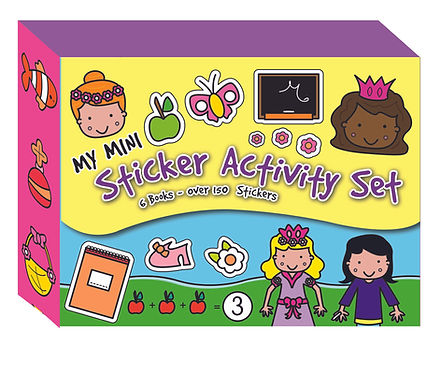 Magnetic Mini Sticker Books - Girls - MPHOnline.com