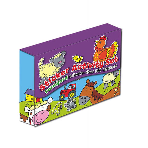 Magnetic Mini Sticker Books - Farmyard - MPHOnline.com