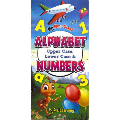 My Mini-Giant Alphabet Upper Case, Lower Case & Numbers - MPHOnline.com