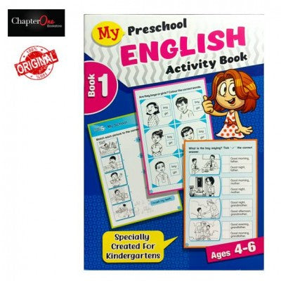 My Preschool English - Activity Book 1 - MPHOnline.com