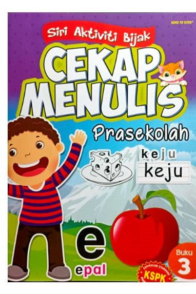 Cekap Menulis Prasekolah Buku3 - MPHOnline.com