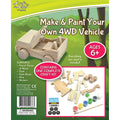 Make & Paint Your Own 4WD Vehicle - MPHOnline.com