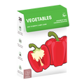 Pure Days Cognitive Flash Cards - Vegetables (5) - Pure Days - MPHOnline.com