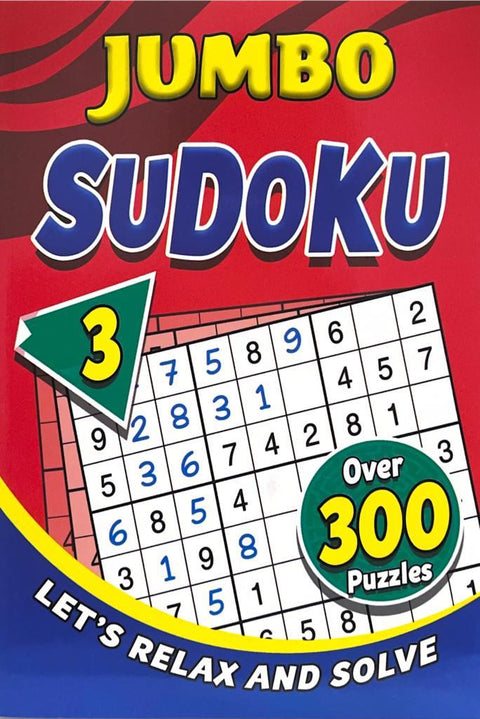 Jumbo Sudoku Book 3 - MPHOnline.com