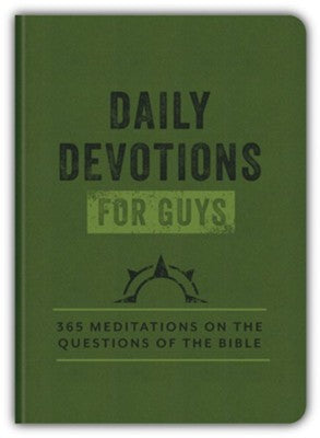 Daily Devotions for Guys: 365 Meditations on the Questions of the Bible - MPHOnline.com