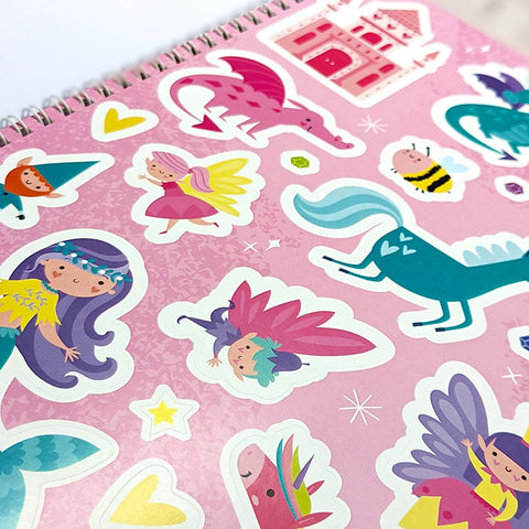 Gem Sticker Activity Book - Magical Friends - MPHOnline.com