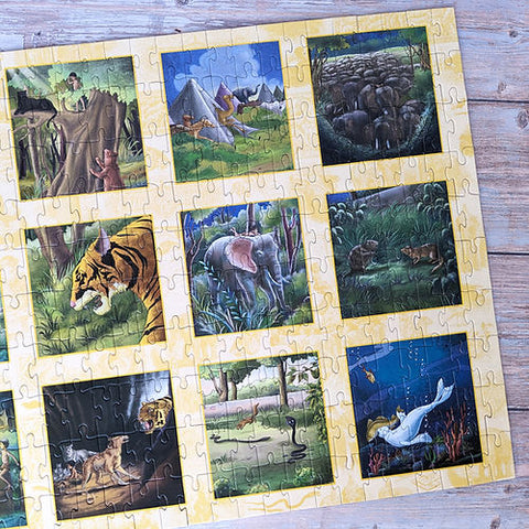 Classics Paperback book & Puzzle Set- Jungle Book - MPHOnline.com