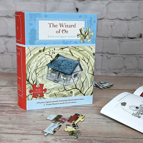 The Wizard of Oz Book and Jigsaw Puzzle - MPHOnline.com