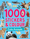 1000 Stickers & Colour: Cute Animals - MPHOnline.com