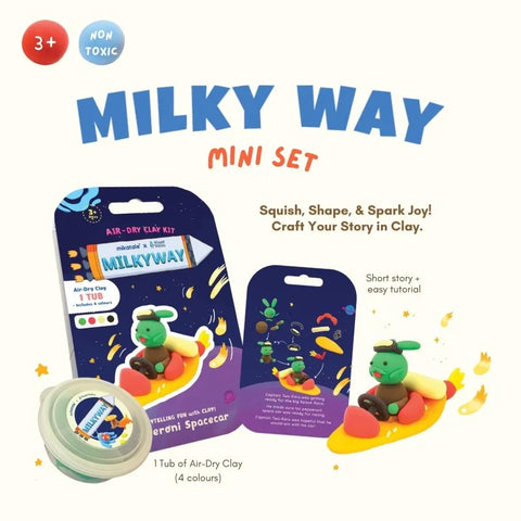 Milky Way Air-Dry Clay Mini: Pepperoni Spacecar - Wizard Within - MPHOnline.com
