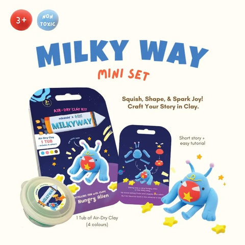 Milky Way Air-Dry Clay Mini: The Hungry Alien - Wizard Within - MPHOnline.com