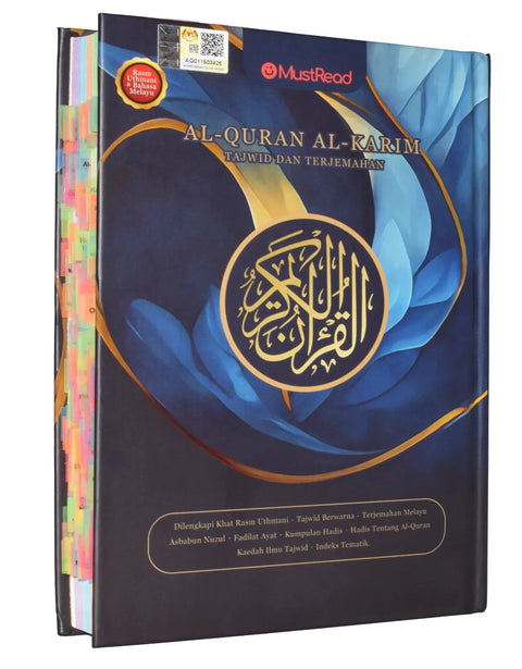 Al-Quran Tajwid & Terjemahan (hardcover tagging) - MPHOnline.com