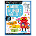 CZD1125_15 Playtime Learning Word and Number Puzzles - MPHOnline.com