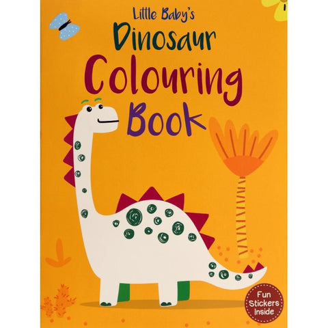 Little Baby’s Dinosaur Colouring & Stickers Book - MPHOnline.com