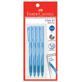 Faber Castell Ball Pen Click X5 Blue 0.5mm (4S) - MPHOnline.com