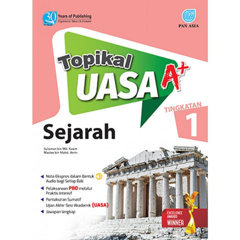 Topikal UASA A+ Sejarah Tingkatan 1 '23 - MPHOnline.com