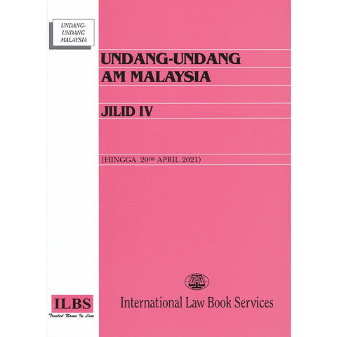 Undang-Undang Am Malaysia - Jilid Iv by ILBS - MPHOnline.com