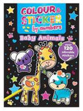 Colour and Sticker by Numbers - Baby Animals - MPHOnline.com