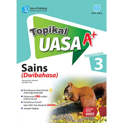 TopikalUASA A+ Sains Tingkatan 3 (Dwibahasa & Manual Guru)  '23 - MPHOnline.com