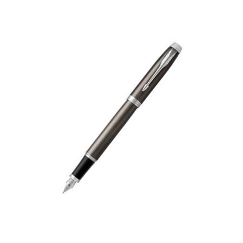 Parker IM Dark Espresso CT Fountain Pen Medium TB - MPHOnline.com