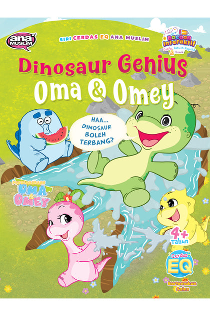 Dinosaur Genius Oma & Omey-Haa..Dinosaur Boleh Terbang - MPHOnline.com