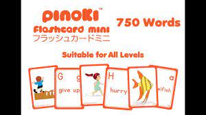 Pinoki Flashcard Mini-750 English Words Kindergarten (FMKE750) - MPHOnline.com