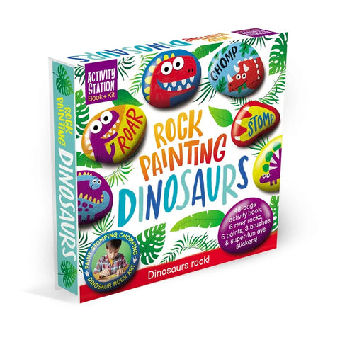 TW: Rock Painting Dinosaurs - MPHOnline.com