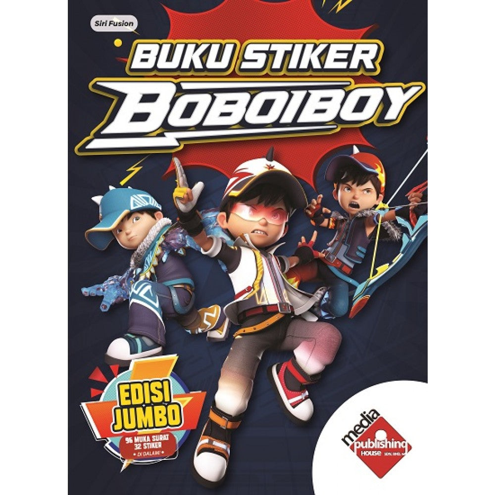 Siri BB Fusion - Buku Sticker Boboiboy – MPHOnline.com
