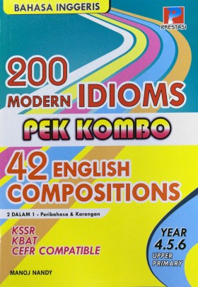 200 Modern Idioms Pek Combo 42 English Composition Year 4.5.6 - MPHOnline.com