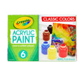 CRAYOLA: 201997, 6ct/2oz Acrylic Paint Set 201997 - MPHOnline.com