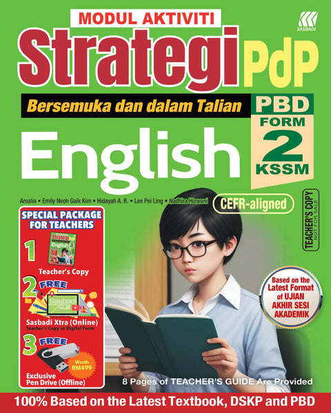 Modul Aktiviti Strategi PdP PBD English Form 2 KSSM - MPHOnline.com