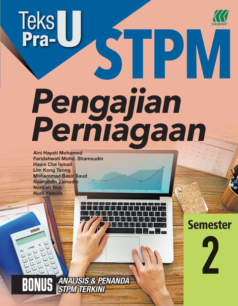 Teks PRA-U STPM Semester 2 Pengajian Perniagaan (Edisi 2024) - MPHOnline.com