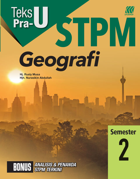 Teks PRA-U STPM Semester 2 Geografi (Edisi 2024) - MPHOnline.com