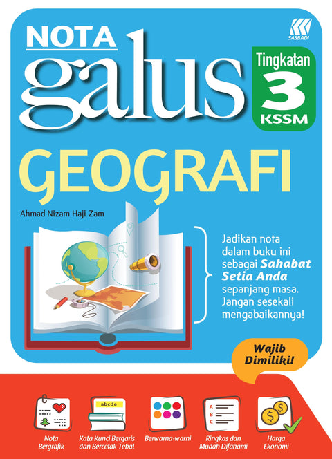 Nota Galus KSSM Geografi Tingkatan 3 - MPHOnline.com