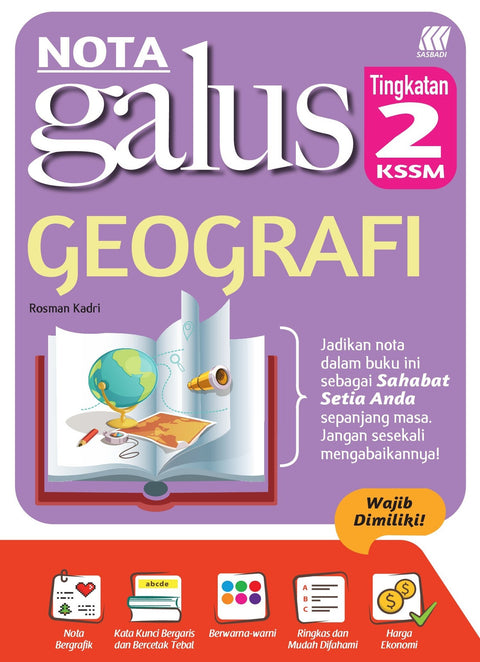 Nota Galus KSSM Geografi Tingkatan 2 - MPHOnline.com