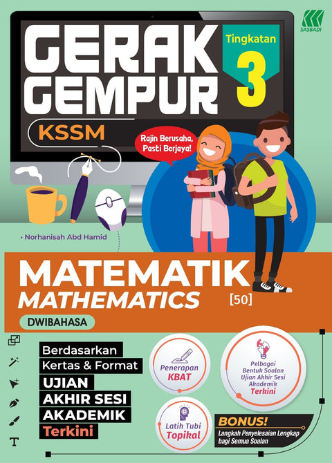 Gerak Gempur KSSM Matematik (Bilingual) Ting. 3 (Edisi 2024) - MPHOnline.com