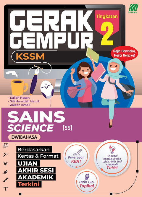 Gerak Gempur KSSM Sains (Bilingual) Ting. 2 (Edisi 2024) - MPHOnline.com