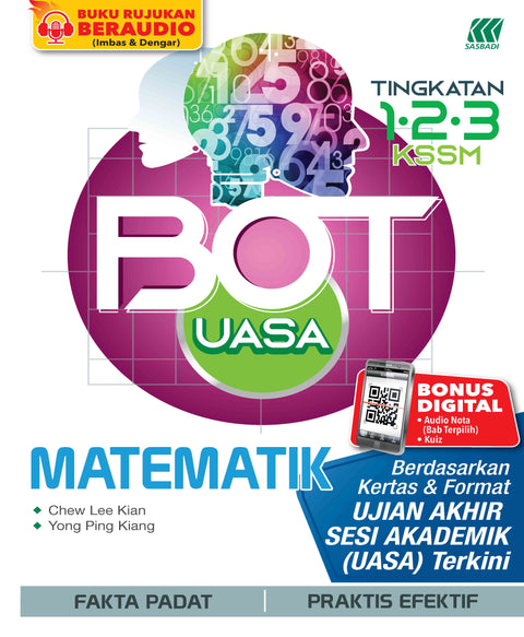 BOT UASA KSSM Matematik Ting. 1,2,3 - MPHOnline.com