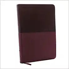 Nkjv, Value Thinline Bible, Large Print, Leathersoft, Burgun - MPHOnline.com