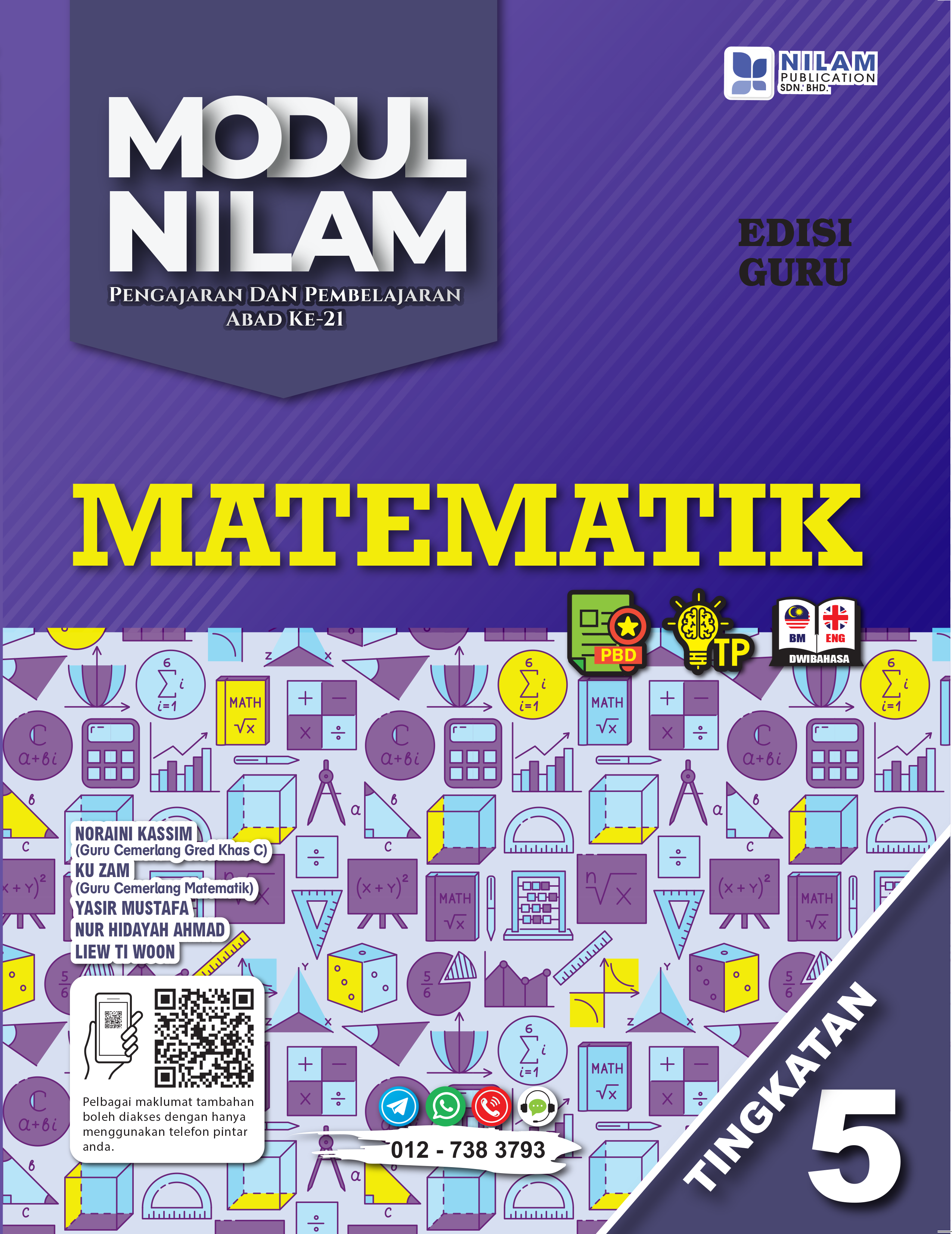 Modul Nilam P&P Abad Ke-21 Matematik Tg 5 Dwibahasa 2023 (Eg ...